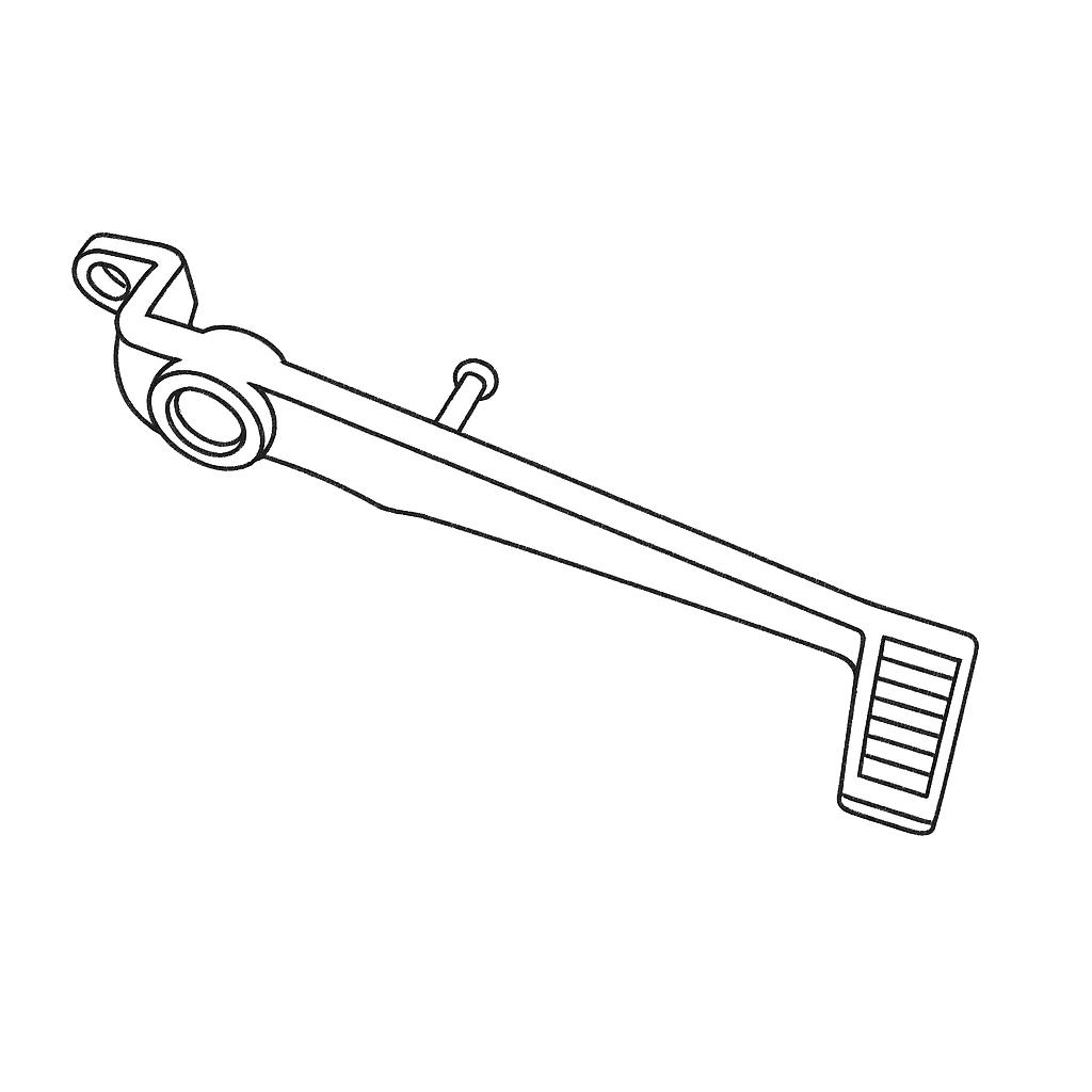 Levier de Frein Arrière - Pédale - Pièce d'Origine